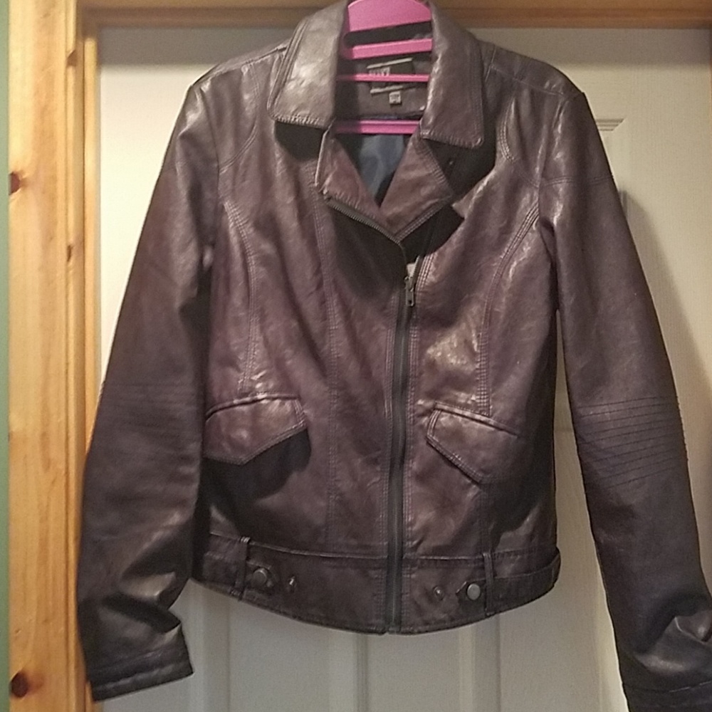 Pleather jacket